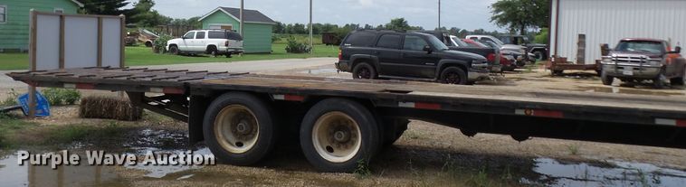 image for item DH3926 1995 Duty Mfg Inc DDH45 drop deck equipment trailer