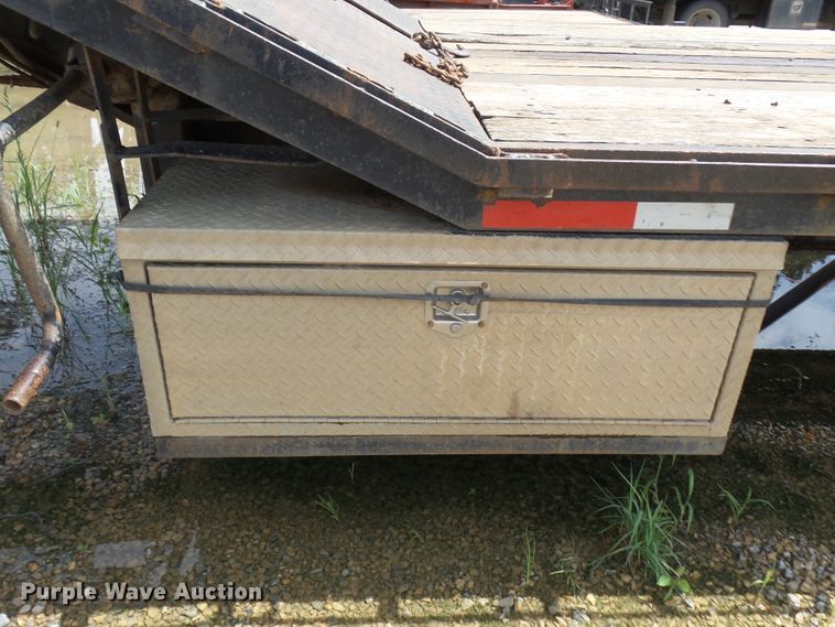 image for item DH3926 1995 Duty Mfg Inc DDH45 drop deck equipment trailer