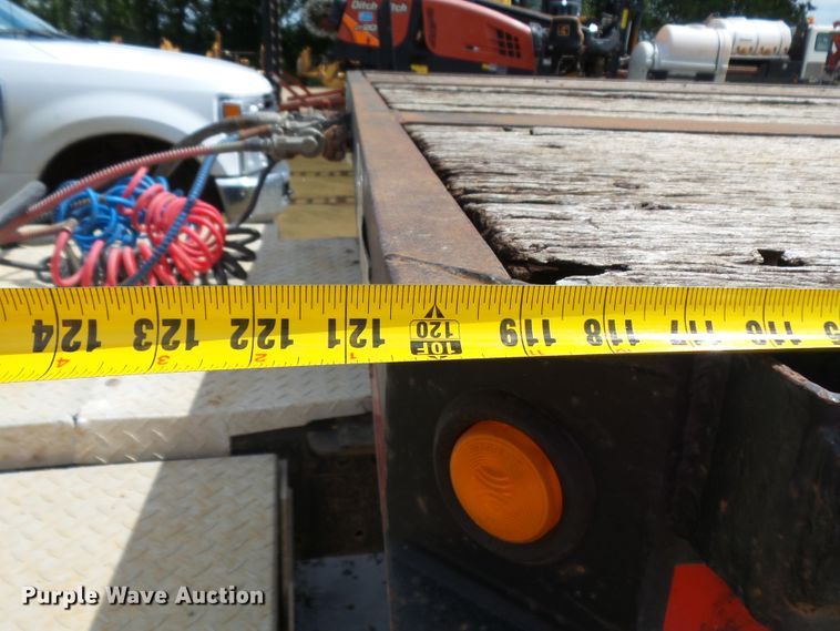 image for item DH3926 1995 Duty Mfg Inc DDH45 drop deck equipment trailer