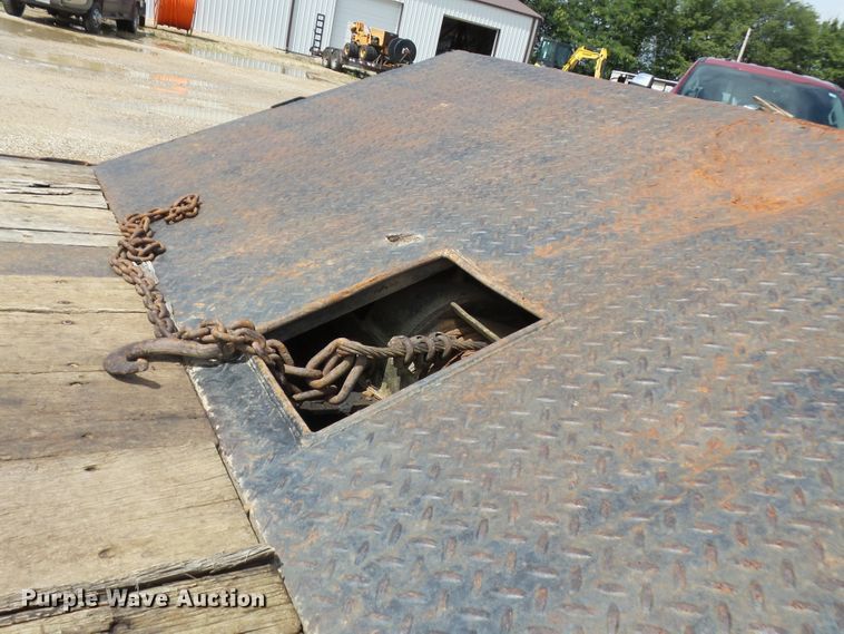 image for item DH3926 1995 Duty Mfg Inc DDH45 drop deck equipment trailer