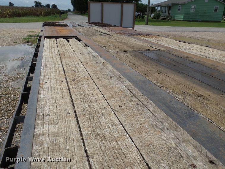 image for item DH3926 1995 Duty Mfg Inc DDH45 drop deck equipment trailer