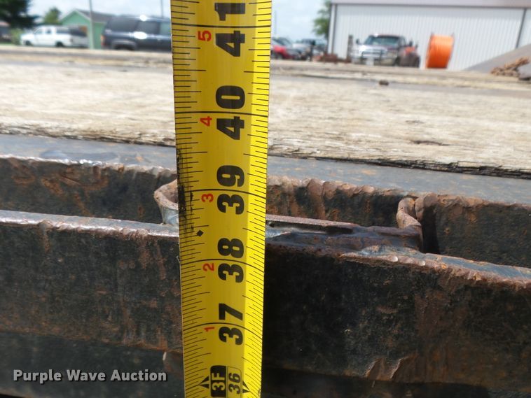 image for item DH3926 1995 Duty Mfg Inc DDH45 drop deck equipment trailer