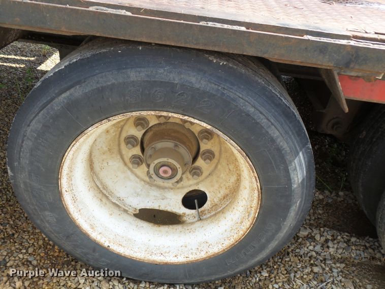 image for item DH3926 1995 Duty Mfg Inc DDH45 drop deck equipment trailer