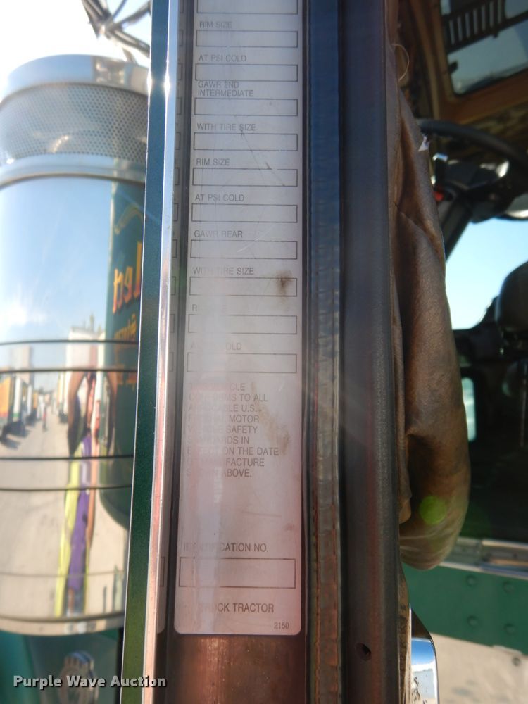 image for item DH6613 2000 Kenworth W900B semi tractor