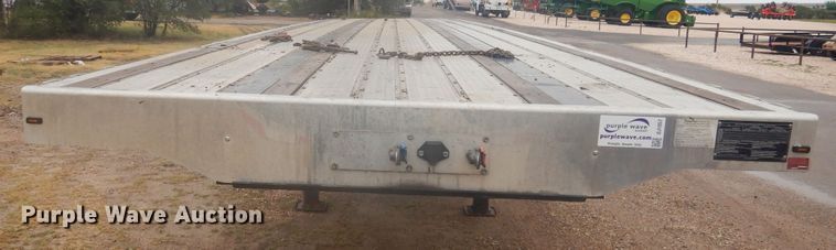 image for item DJ1057 2020 Transcraft flatbed trailer