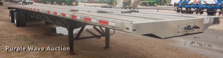image for item DJ1057 2020 Transcraft flatbed trailer