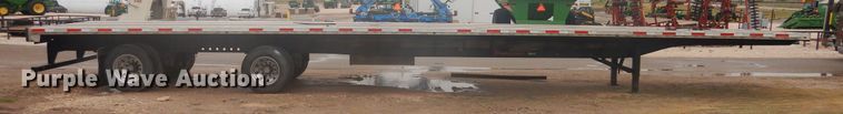 image for item DJ1057 2020 Transcraft flatbed trailer