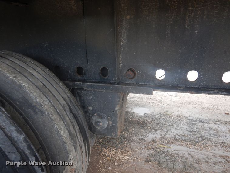 image for item DJ1057 2020 Transcraft flatbed trailer