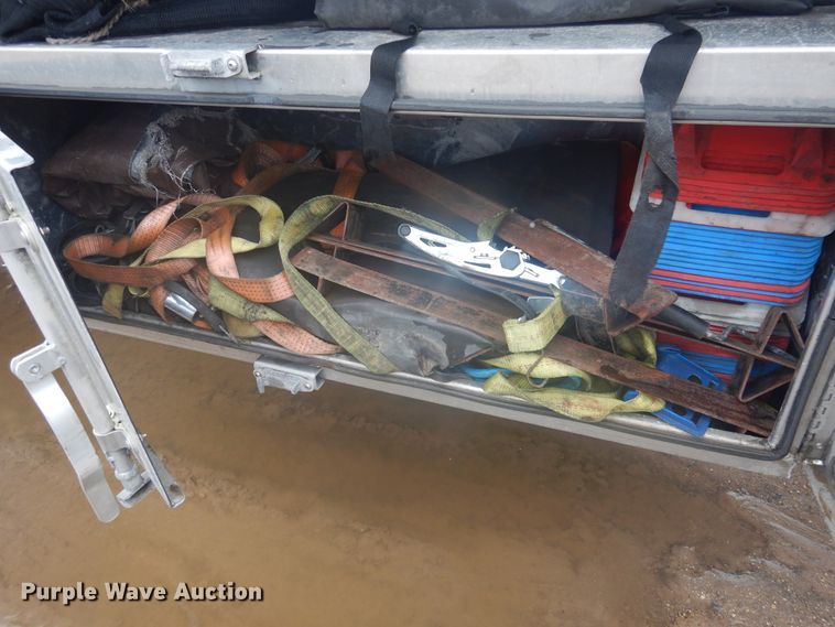 image for item DJ1057 2020 Transcraft flatbed trailer