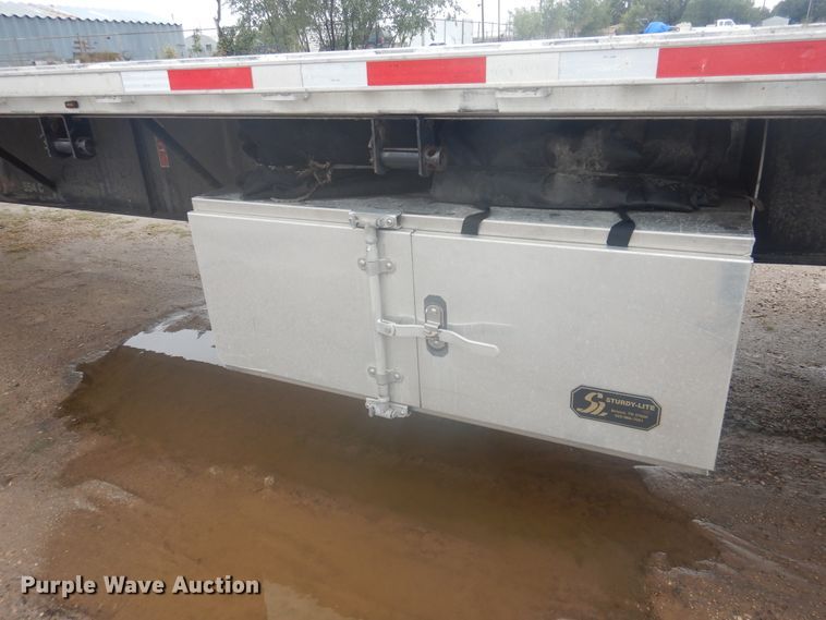 image for item DJ1057 2020 Transcraft flatbed trailer
