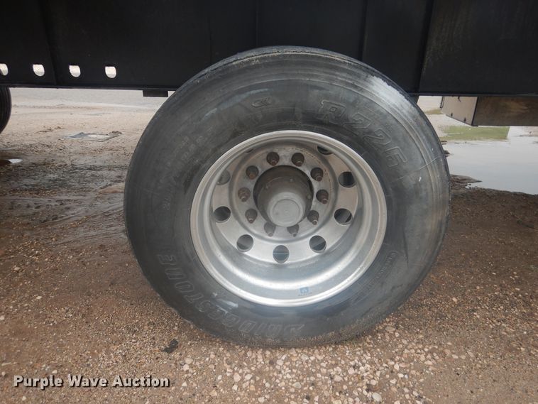 image for item DJ1057 2020 Transcraft flatbed trailer