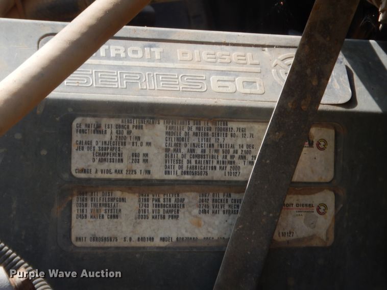 image for item DJ2007 2007 Freightliner Columbia  semi truck