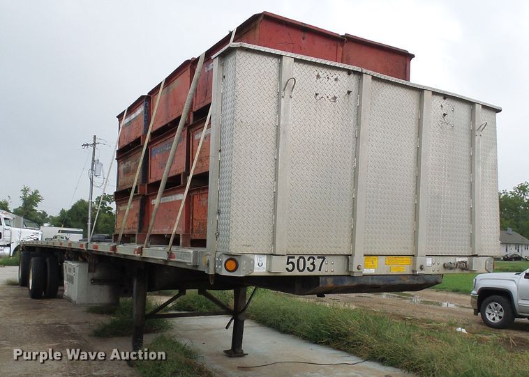 image for item EP9910 1999 Utility FS2CHA flatbed trailer