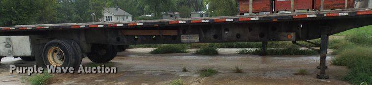 image for item EP9912 2006 Transcraft TL2000H flatbed trailer