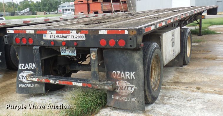 image for item EP9912 2006 Transcraft TL2000H flatbed trailer