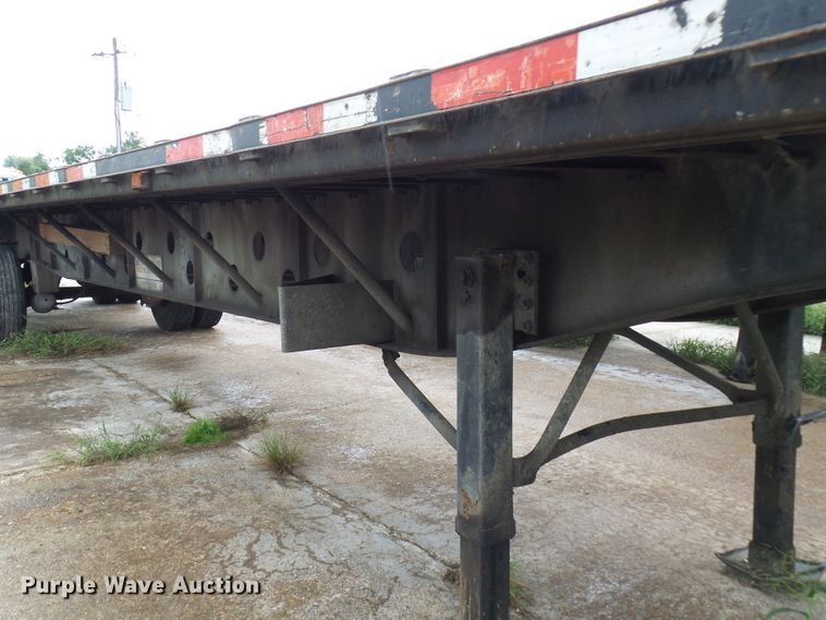 image for item EP9912 2006 Transcraft TL2000H flatbed trailer