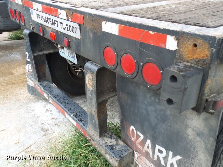 image for item EP9912 2006 Transcraft TL2000H flatbed trailer