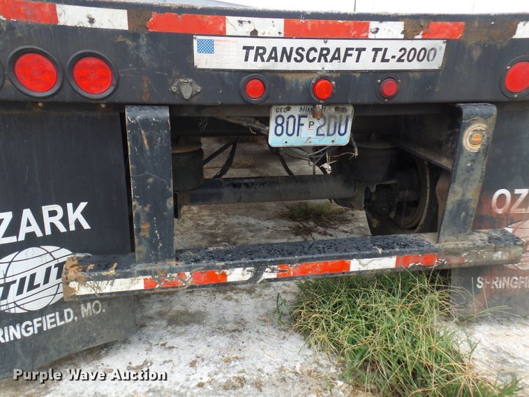 image for item EP9912 2006 Transcraft TL2000H flatbed trailer