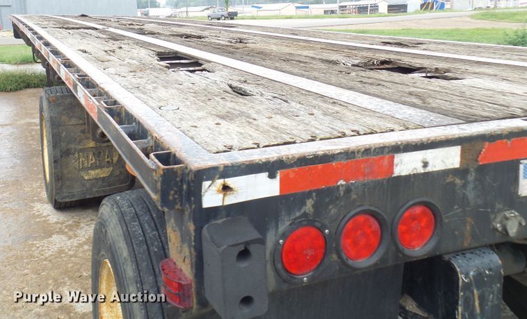 image for item EP9912 2006 Transcraft TL2000H flatbed trailer