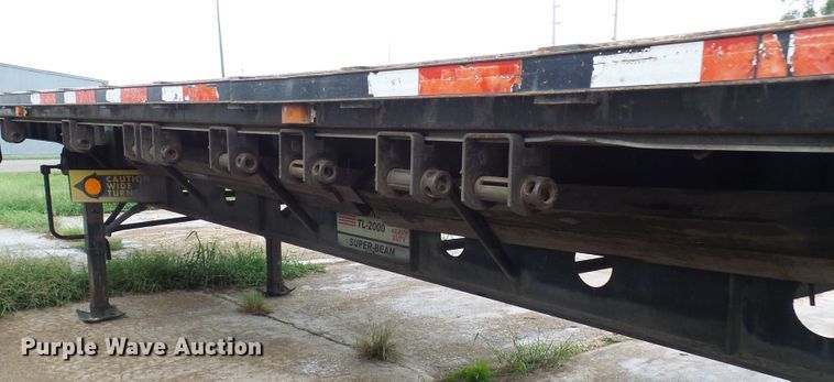 image for item EP9912 2006 Transcraft TL2000H flatbed trailer