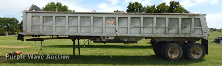 image for item FN9367 1987 CMC end dump trailer