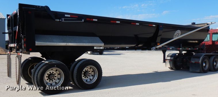 image for item FN9380 2017 Blacksmith end dump trailer
