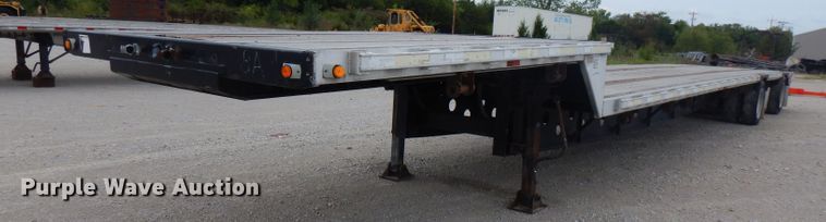 image for item FN9421 2002 Transcraft flatbed trailer