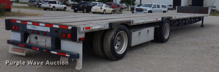 image for item FN9421 2002 Transcraft flatbed trailer