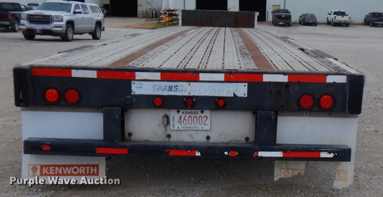image for item FN9421 2002 Transcraft flatbed trailer