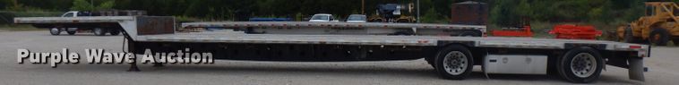 image for item FN9421 2002 Transcraft flatbed trailer