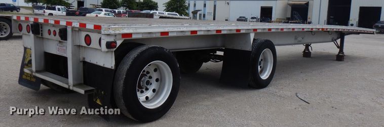 image for item FN9422 1998 Raven Fleet Hawk flatbed trailer