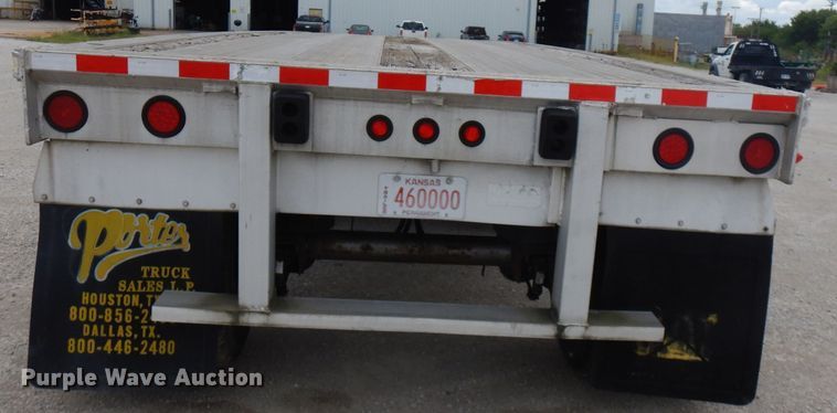 image for item FN9422 1998 Raven Fleet Hawk flatbed trailer