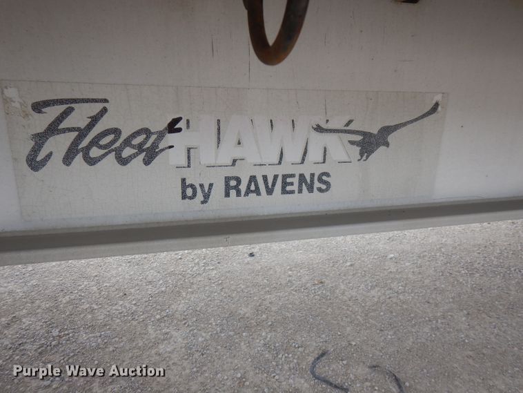 image for item FN9422 1998 Raven Fleet Hawk flatbed trailer