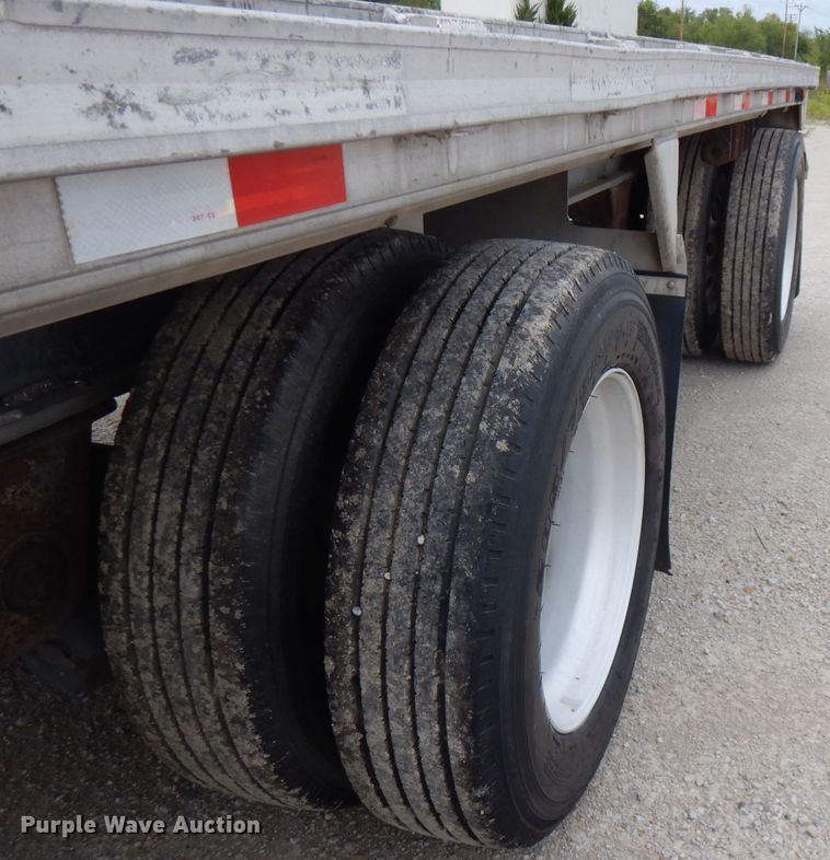 image for item FN9422 1998 Raven Fleet Hawk flatbed trailer