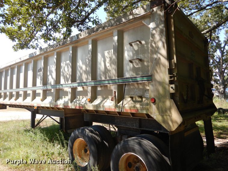 image for item GR9778 1995 Benson Truck Bodies A30666S50 end dump trailer