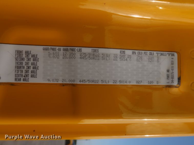 image for item HJ9353 2016 Freightliner Cascadia 125  semi truck