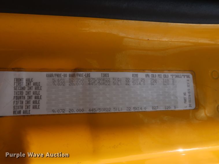 image for item HJ9354 2016 Freightliner Cascadia 125  semi truck