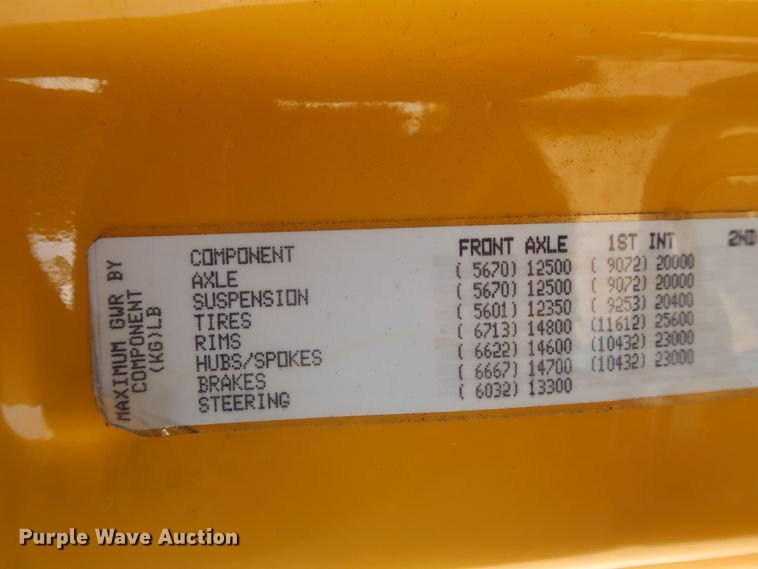 image for item HJ9355 2016 Freightliner Cascadia 125  semi truck