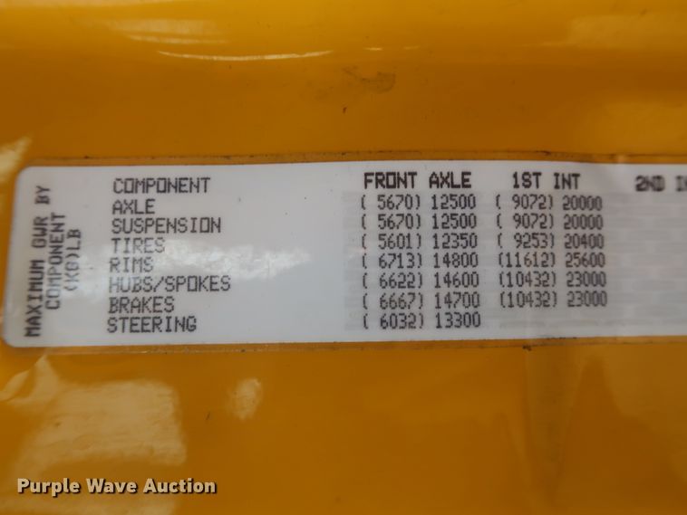 image for item HJ9356 2016 Freightliner Cascadia 125  semi truck