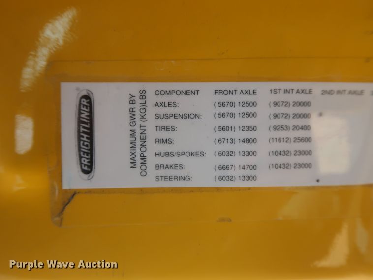 image for item HJ9359 2018 Freightliner Cascadia 125  semi truck