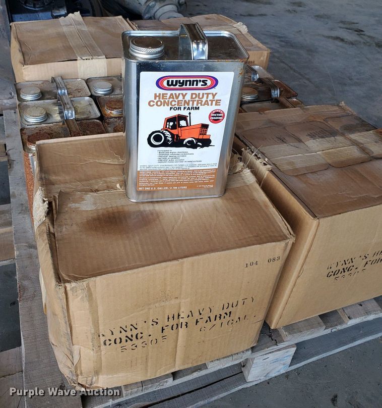 37 gallons Wynns oil additive in Bellingham, MN Item HP9785 sold