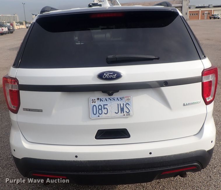 image for item DE0669 2017 Ford Explorer Police Interceptor  SUV