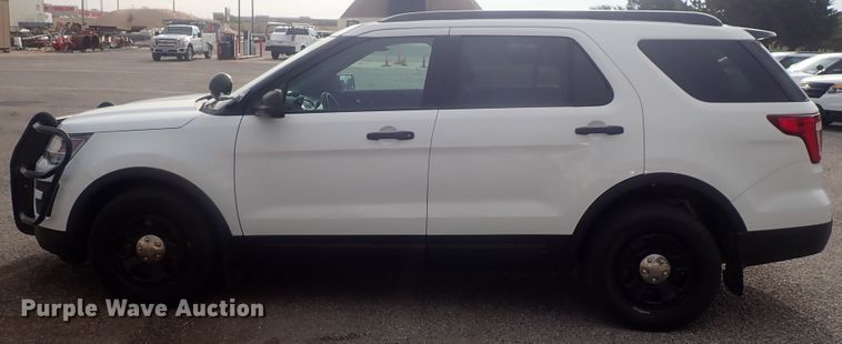 image for item DE0669 2017 Ford Explorer Police Interceptor  SUV