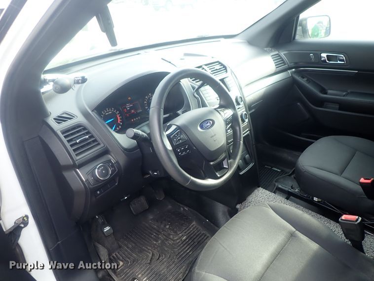 image for item DE0669 2017 Ford Explorer Police Interceptor  SUV