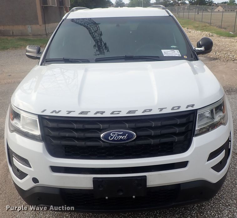 image for item DE0670 2016 Ford Explorer Police Interceptor  SUV