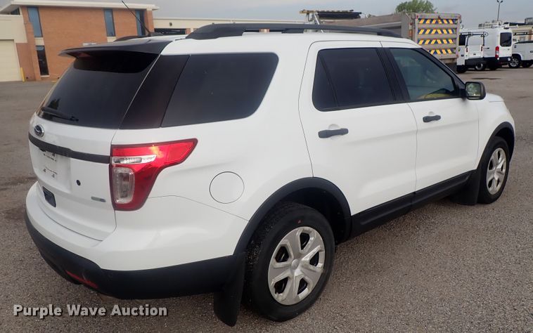 image for item DE0671 2014 Ford Explorer Police Interceptor  SUV