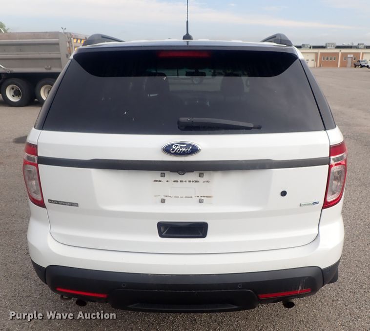 image for item DE0671 2014 Ford Explorer Police Interceptor  SUV