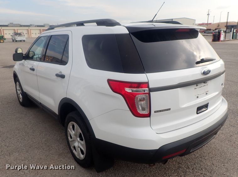 image for item DE0671 2014 Ford Explorer Police Interceptor  SUV