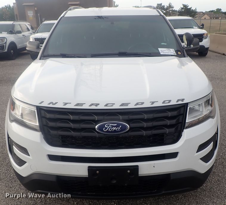 image for item DE0672 2017 Ford Explorer Police Interceptor  SUV
