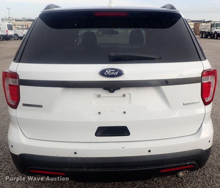 image for item DE0673 2017 Ford Explorer Police Interceptor  SUV